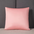 Taie en soie coloris Rose poudré